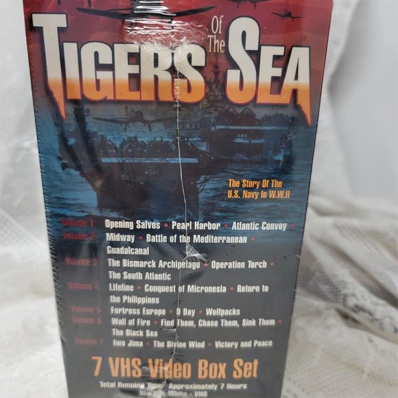 Tigers of The Sea 7 VHS Set U.S. Navy New - Picture 4 of 4